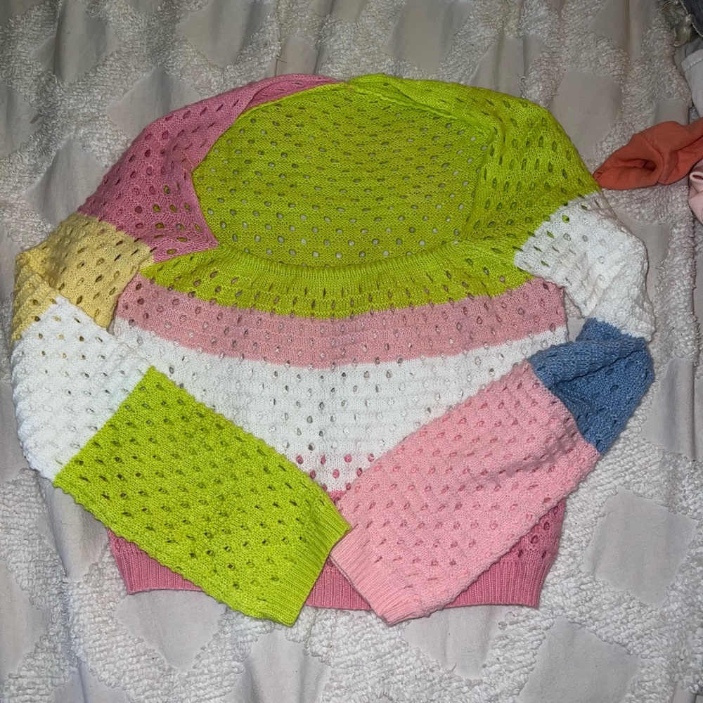 Trendy crochet top